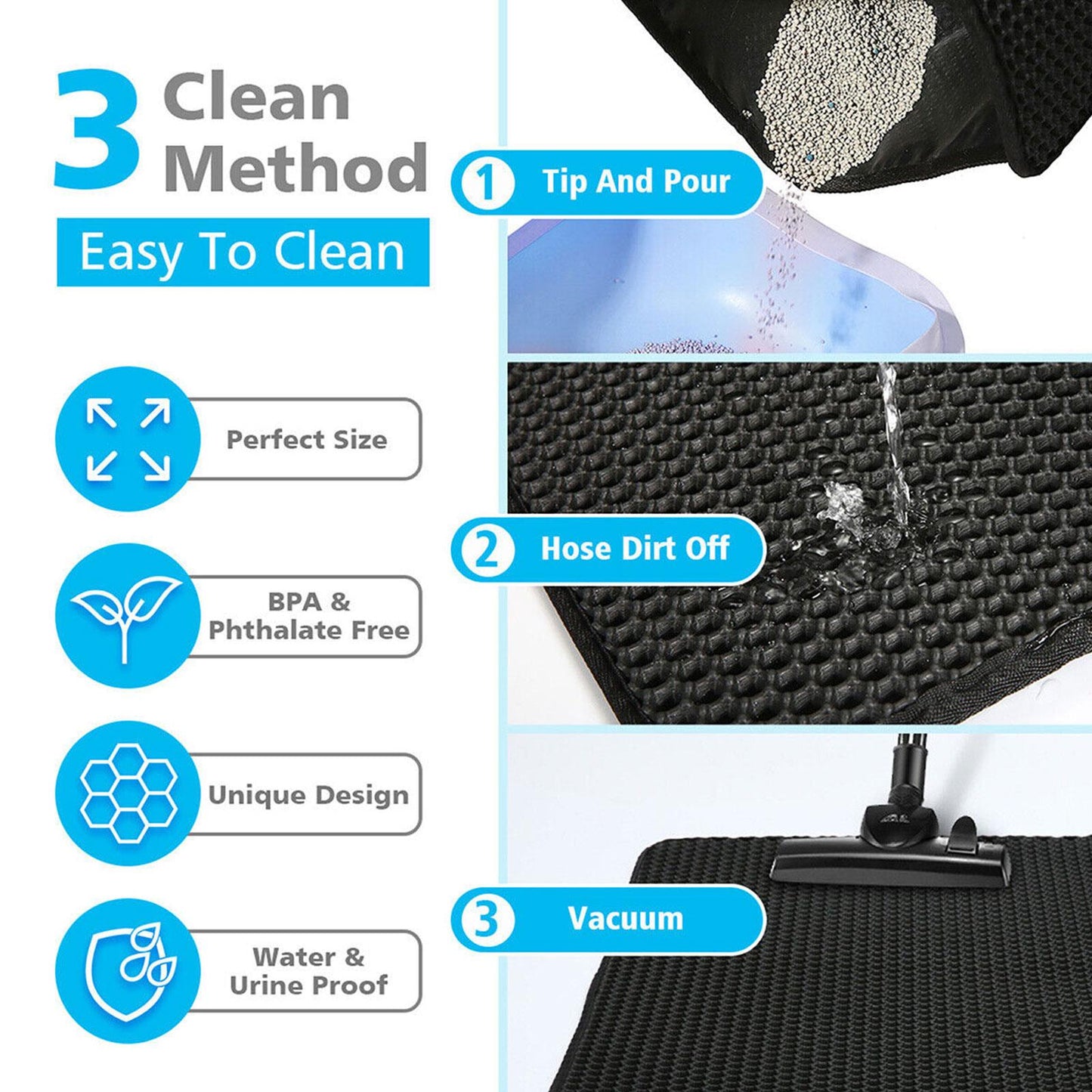 Double-Layer Waterproof Litter Pads