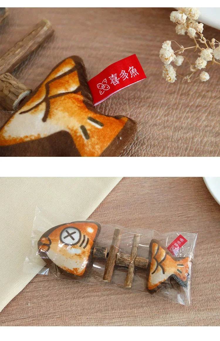 Grilled Fish Cat Toy