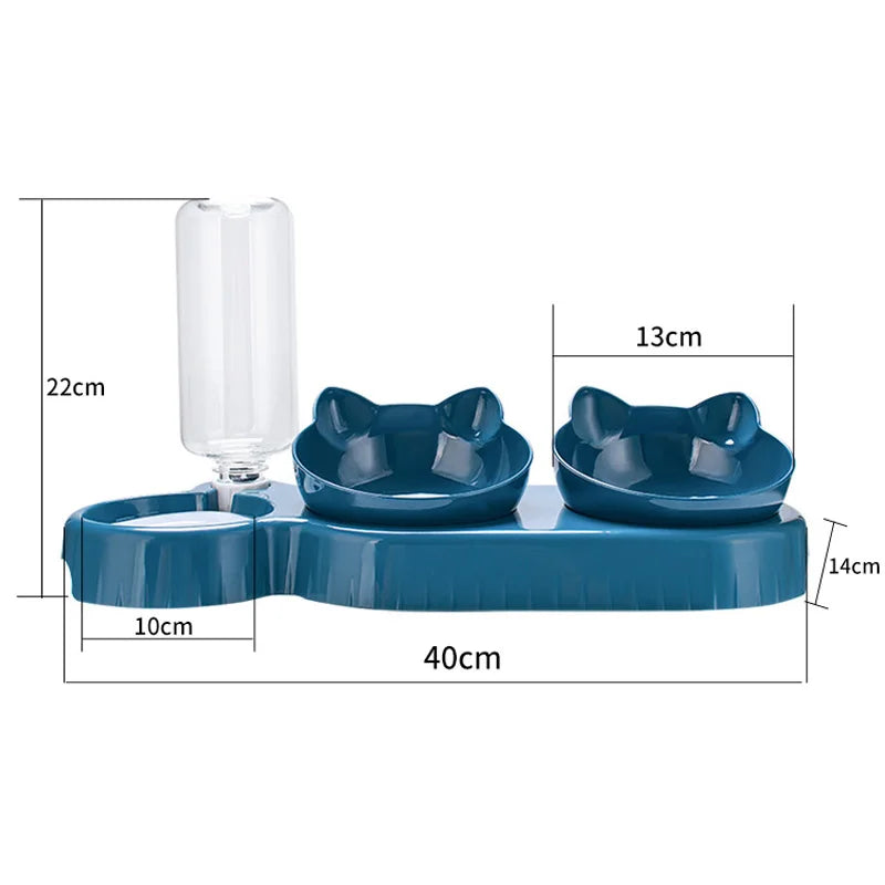 3 in 1 Water Dispenser Pet Bowl