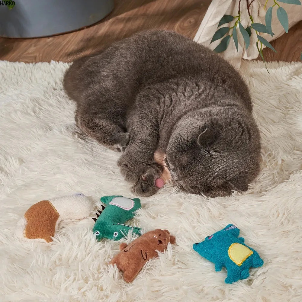 Plush Thump Pillow with Catnip